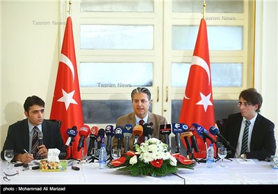 نشست خبری سفیر ترکیه در ایران