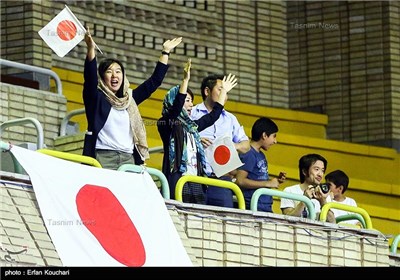 دیدار تیم‌های بسکتبال جوانان ایران و ژاپن