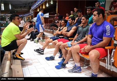 Iran’s Greco-Roman Wrestling Team Preparing for Rio Olympics