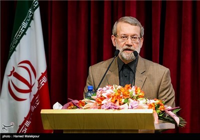 سخنرانی علی لاریجانی رئیس مجلس شورای اسلامی در مراسم تودیع و معارفه رئیس و دادستان دیوان محاسبات کشور