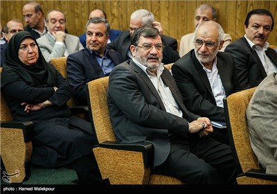محسن روح‌الامینی در مراسم تودیع و معارفه رئیس و دادستان دیوان محاسبات کشور