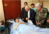 مجروح عضو جنبش روشنایی، عیادت رئیس جمهور افغانستان را نپذیرفت