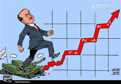 کاریکاتور/ کودتای ناکام در ترکیه!