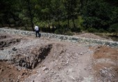 گورستان تازه کشف شده فلاورجان قابلیت سایت موزه دارد/ تعداد زیادی از قبور تخریب شده