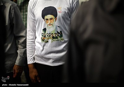 مراسم استقبال از سه شهید گمنام در گرگان