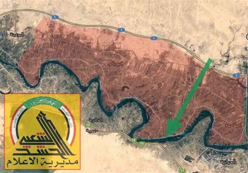 العراق: عدد من قادة داعش محاصرون فی جزیرة الخالدیة شرق الرمادی