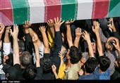 پیکر مطهر شهید حادثه تروریستی نیکشهر در زاهدان تشییع شد