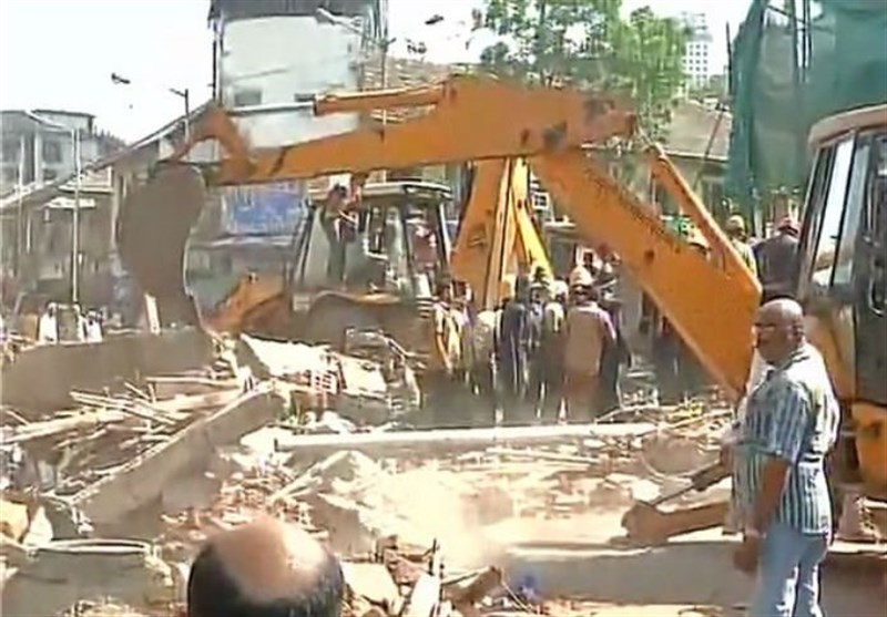 5 کشته و 10 زخمی در فروریختن یک ساختمان در هند