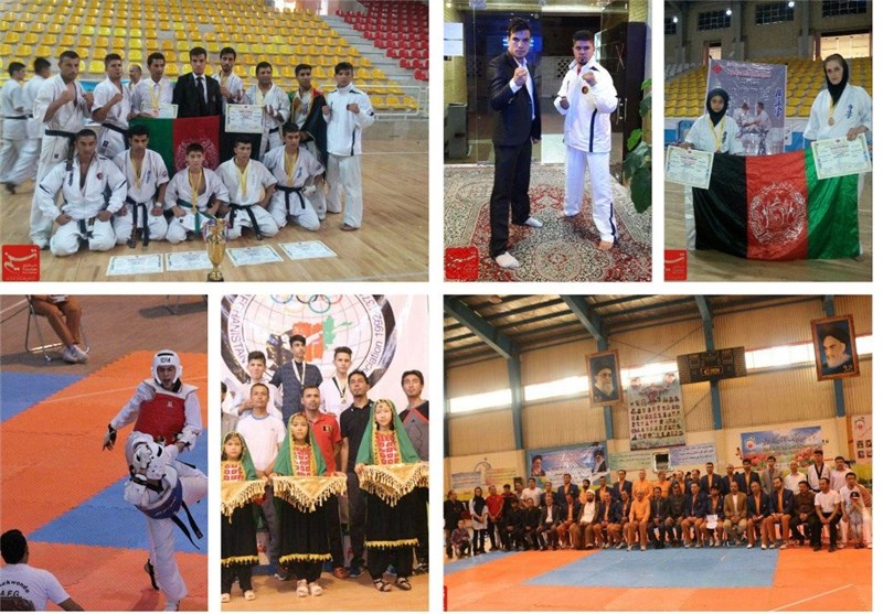هفته رزمی برای مهاجرین/ افغانستان نائب قهرمان مسابقات بین‌المللی کاراته یزد شد