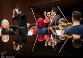 تمرین ارکستر ملل به خوانندگی سالار عقیلی