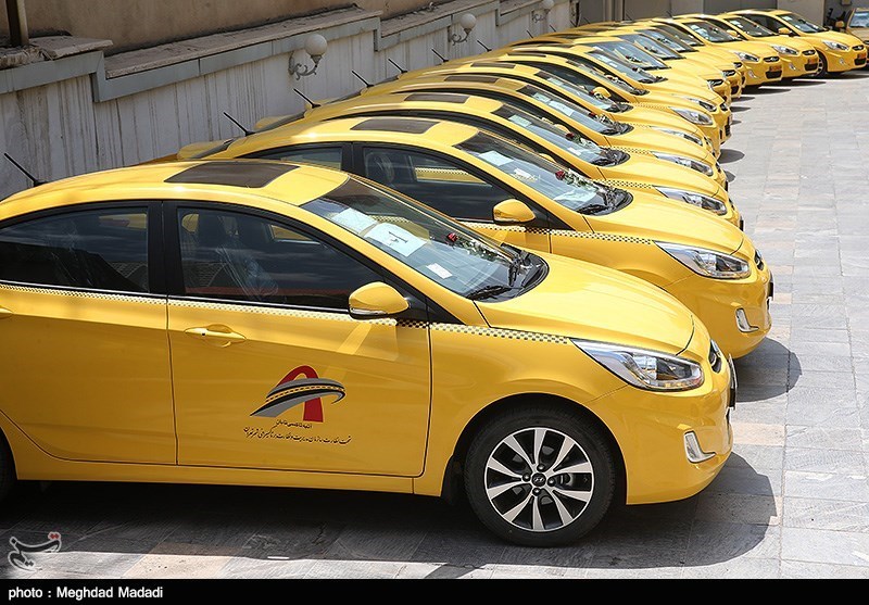 رونمایی از 200 تاکسی یورو 5/ فعالیت 800 دستگاه خودروی مدرن در تهران
