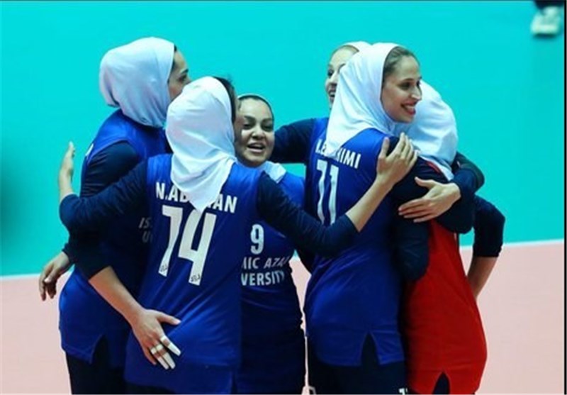 والیبال جام کنفدراسیون‌های آسیا| پیروزی بانوان ایران برابر قزاقستان در بازی اول