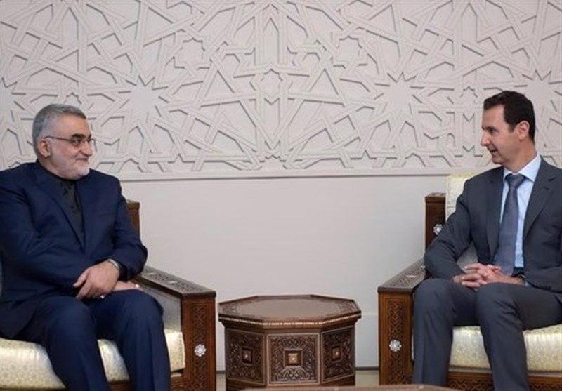 İran Meclis Milli Güvenlik ve Dış Siyaset Komisyonu Başkanı Esad&apos;la Görüştü