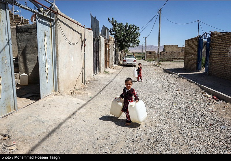 کمبود آب در روستای فیض آباد - 5‌کیلومتری مشهد- عکس استانها تسنیم | Tasnim