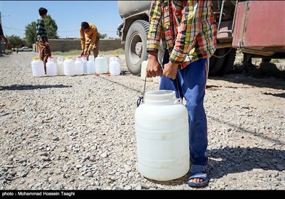 کمبود آب در روستای فیض آباد - 5 کیلومتری مشهد