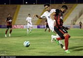 دیدار تیم های فوتبال سیاه جامگان و سایپا