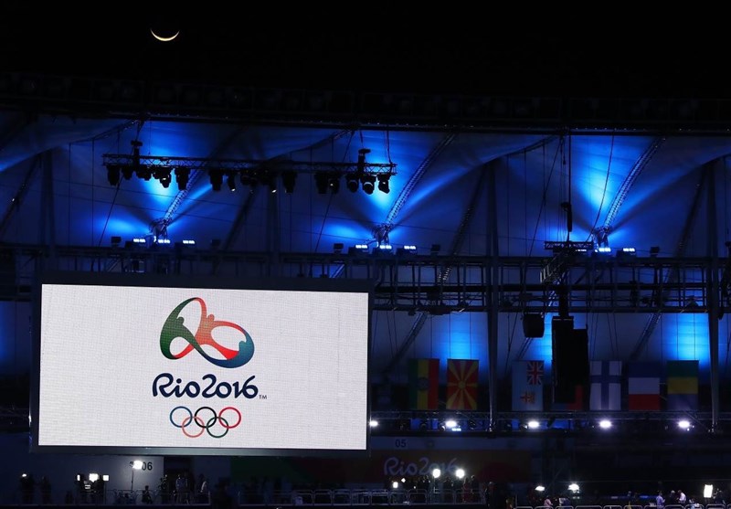 فیلم/ برافراشته شدن پرچم المپیک 2016 در ورزشگاه ماراکانا