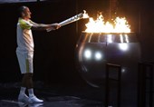 فیلم/ لحظه روشن شدن مشعل المپیک توسط وندرلی دلیما
