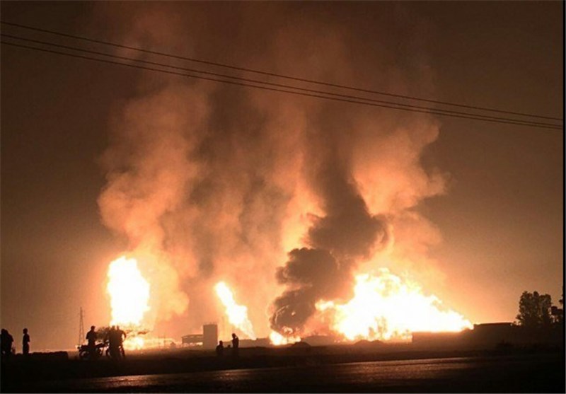 انفجار در خط لوله صادرات گاز ایران به ترکیه در عمق خاک این کشور