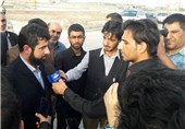 استاندار خوزستان از مرز چذابه و جاده جدید بستان بازدید کرد