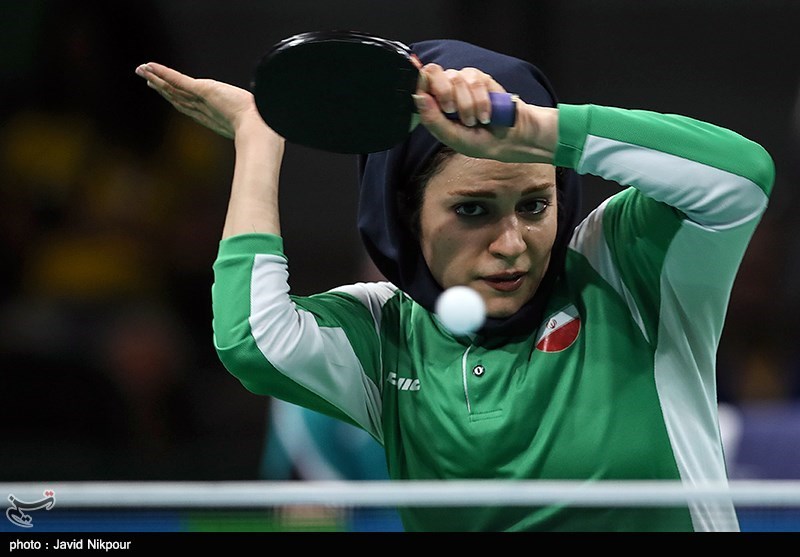صعود تیم پینگ‌پنگ‌ بانوان ایران به مرحله دوم