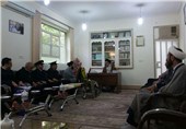 خادمان حرم رضوی با نماینده ولی‌فقیه در استان لرستان دیدار کردند