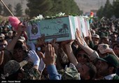 پیکر مطهر 2 شهید گمنام در شهر اندوهجرد کرمان تدفین می‌شود