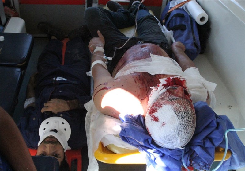 سقوط سازه فلزی در شهرک صنعتی شیراز 3 کارگر جوان را راهی بیمارستان کرد