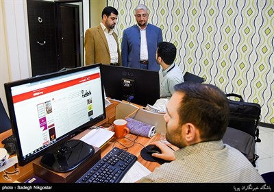 بازدید علیرضا ابوالفضلی پژوهشگر و متخصص طب اسلامی از سرویس فرهنگی