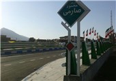 پل خبرنگار شهید محمود صارمی در خرم‌آباد افتتاح شد