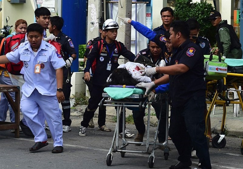 انفجارهای تایلند 4 کشته بر جا گذاشت+تصاویر