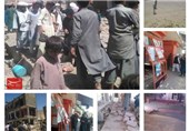 «شیندند» در غرب افغانستان پس از انفجار + تصاویر