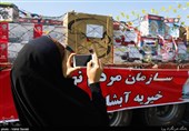 حرکت «کاروان اهدای 500 جهیزیه به نوعروسان کشور» از تهران + تصاویر