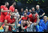 Iran Volleyball Team Beats Egypt, Marches into Olympic Games Quarters