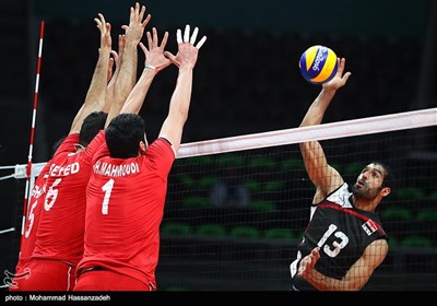 Iran Volleyball Team Beats Egypt, Marches into Olympic Games Quarters