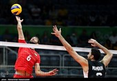 Iran Volleyball Team Beats Egypt, Marches into Olympic Games Quarters