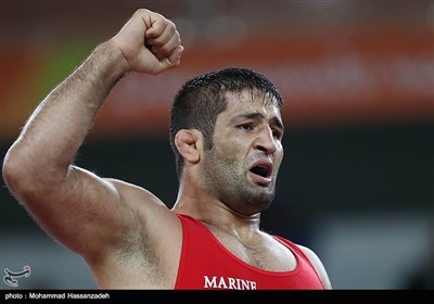کسب مدال برنز سعید عبدولی در مسابقات کشتی فرنگی وزن 75 کیلوگرم - المپیک ریو 2016