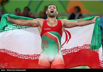 Iran's Greco-Roman Wrestler Abdevali Wins Bronze Medal at Rio