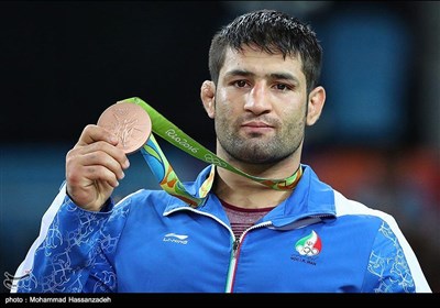 Iran's Greco-Roman Wrestler Abdevali Wins Bronze Medal at Rio