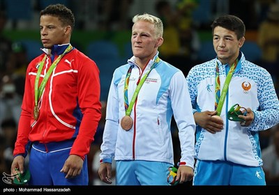 پایان رقابت‌های کشتی فرنگی وزن 59 کیلو - المپیک ریو 2016