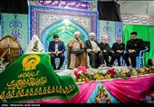 جشن بزرگ &quot;زیر سایه خورشید&quot; با حضور کاروان خادمان رضوی در کرمان برگزار شد