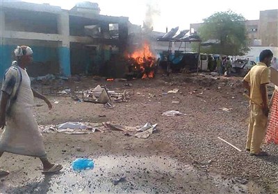 مجزرة سعودیة فی مستشفى عبس بحجة
