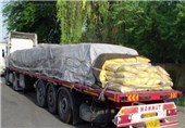 23 تن برنج قاچاق در تنگستان کشف شد