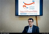 حضور عضو شورای مرکزی حزب کارگزاران در غرفه خبرگزاری تسنیم