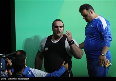 Weightlifting Competitions in Men’s +105kg Class Held at Riocentro