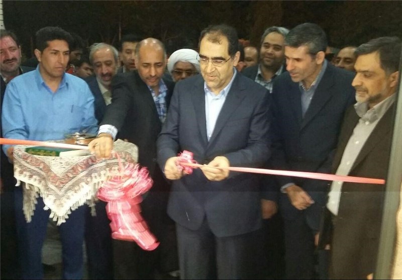 افتتاح دو پژوه عمرانی توسط وزیر بهداشت در دانشگاه علوم پزشکی کرمان