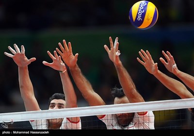 دیدار تیم‌های والیبال ایران و ایتالیا‌ - المیپک ریو 2016
