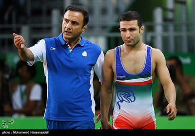 کسب مدال برنز حسن رحیمی در مسابقات کشتی آزاد - المپیک ریو 2016