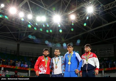 Iran's Yazdani Wins Men's Freestyle Wrestling 74kg Gold in Rio