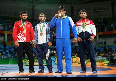 Iran's Yazdani Wins Men's Freestyle Wrestling 74kg Gold in Rio